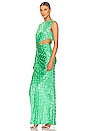 view 3 of 4 Westminster Maxi Dress in Kelly Green