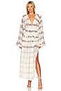 view 1 of 4 VESTIDO AXIS in Storm Haze Grey Tie Dye Jibarita