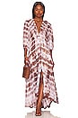 view 1 of 4 Magician Maxi Dress in Earth & Natural Lightning Tie Dye