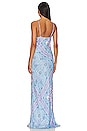 view 3 of 3 Skinny Dip Maxi Slip in Fairytale Sky