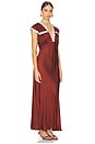 view 2 of 3 MAXIVESTIDO ELENA in Carnelian