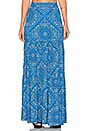 view 1 of 4 Bandana Calypso Skirt in True Blue