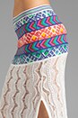 view 5 of 7 Malibu Slit Skirt in White