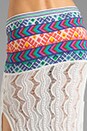 view 6 of 7 Malibu Slit Skirt in White