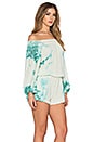 view 2 of 4 Sunkissed Romper in Aloe & Teal HED