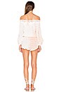 view 3 of 3 Criss Cross Sunkissed Playsuit in Summer Quartz Lightening Tie Dye