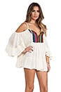 view 3 of 6 Robe T&B El Matador courte en Colorful Stripe/Natural in Colorful Stripe & Natural