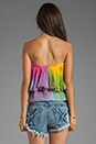 view 2 of 4 Cha Cha Tube Top in Flashback Tie Dye in Flashback Bright Tie Dye