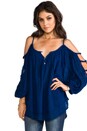 view 1 of 4 Majestic Top in Hot Blue
