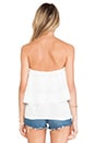 view 3 of 4 Jamaican Tube Top in White