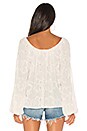 view 3 of 4 Eyelet Mina Blouse in White