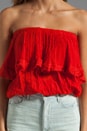view 3 of 4 Cha Cha Tube Top in Persimmon