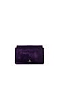 view 1 of 5 Clic Clac L Clutch in Velours Violet