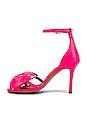 view 5 of 5 ESCARPINS ISABELLE in Froisse Rose Fluo