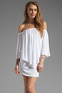 view 1 of 5 Mina Convertible Dress in White