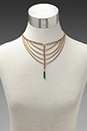 view 5 of 5 Vanessa Mooney Vignette Necklace in Emerald