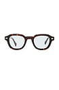 view 1 of 3 LUNETTES DE SOLEIL ELY in Dark Tortoise & Blue