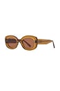 view 2 of 3 LUNETTES DE SOLEIL CINNAMON in Brown