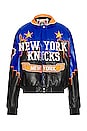 view 1 of 5 BLOUSON SKYLINE NY KNICKS in Blue