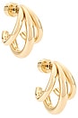 view 1 of 4 СЕРЬГИ ЖЕНСКИЕ in Yellow Gold