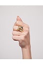 view 4 of 4 Knot Ring Set in Yellow Gold