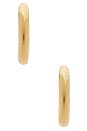 view 3 of 3 Lilly Huggies in Yellow Gold