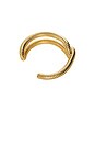 view 3 of 3 Rope Knot Cuff in Gold