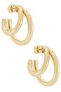 view 1 of 3 BOUCLES D'OREILLES LILLY  in Gold