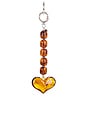 view 2 of 4 HEART バッグチャーム in Tortoise