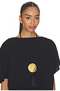 view 4 of 4 Hebe Necklace in Gold & Black
