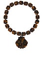 view 1 of 3 Asty Necklace in Brown