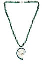 view 1 of 3 COLLIER PENDENTIF À PERLES TORTUGAS in Green