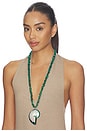 view 4 of 4 COLLAR CON COLGANTE DE CUENTAS TORTUGAS in Green