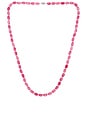 view 1 of 3 Donna Linea Necklace in Pink