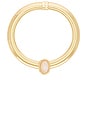 view 1 of 3 Opyum Necklace in Gold & White