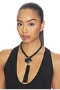 view 5 of 4 Clio Necklace in Black