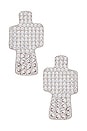 view 1 of 2 Crossroads Earrings in Silver