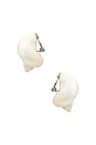 view 2 of 2 BOUCLES D'OREILLES SPETSES in Pearl