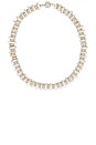 view 1 of 2 Cleo Necklace in Silver & Pearl