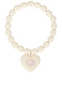 view 1 of 3 COLLAR COLGANTE LIRA in Ivory