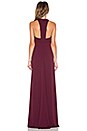 view 3 of 3 Y Back Maxi Dress in Plum