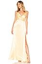 view 1 of 3 Jill by Jill Stuart Wrap Gown in Meringue