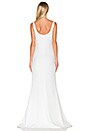 view 3 of 3 Sleeveless Gown in Off White