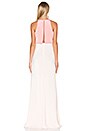 view 3 of 3 Two Tone Gown in Blush Pink & Powder