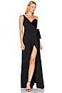 view 1 of 3 One Shoulder Gown in Black