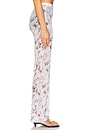 view 3 of 6 Mesh Pant in White