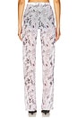 view 4 of 6 Mesh Pant in White
