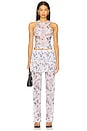 view 5 of 6 Mesh Pant in White