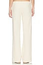 view 4 of 6 PANTALON WAFFLE KNIT LOUNGE in Cream
