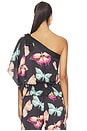 view 4 of 5 Mariposa One Shoulder Top in Black